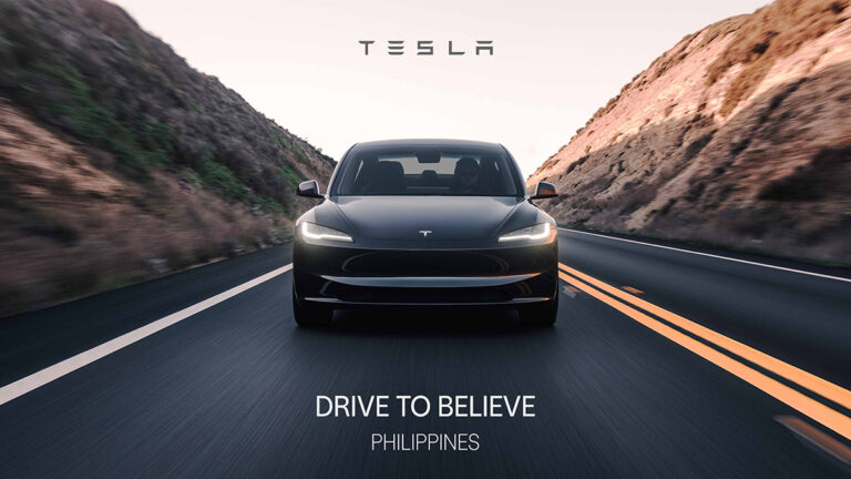 The Tesla Drive to Believe challenge now in Manila