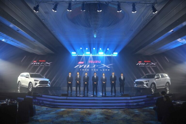 The new Isuzu mu-X: A masterpiece of luxury, performance and safety