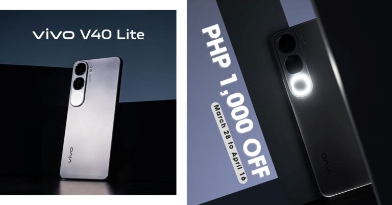 Score P1K off the vivo V40 Lite: Limited-time promo until April 16