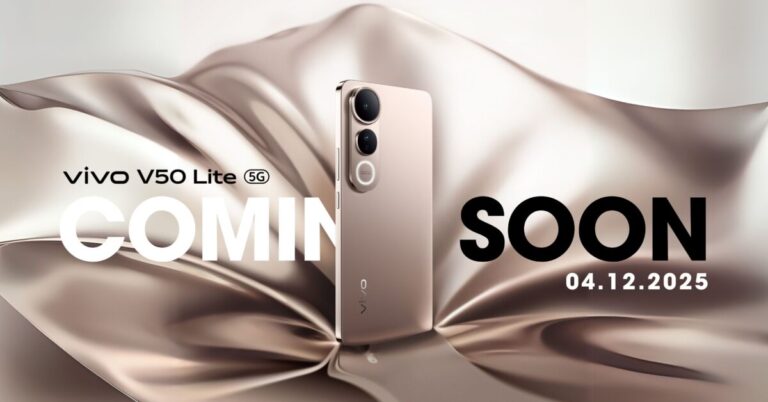 Reimagine style and power with vivo V50 Lite this April 12