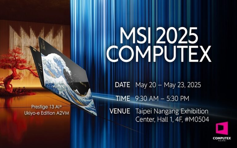 MSI ignites the future at 2025 COMPUTEX: A showcase of innovation, collaboration, and craftsmanship