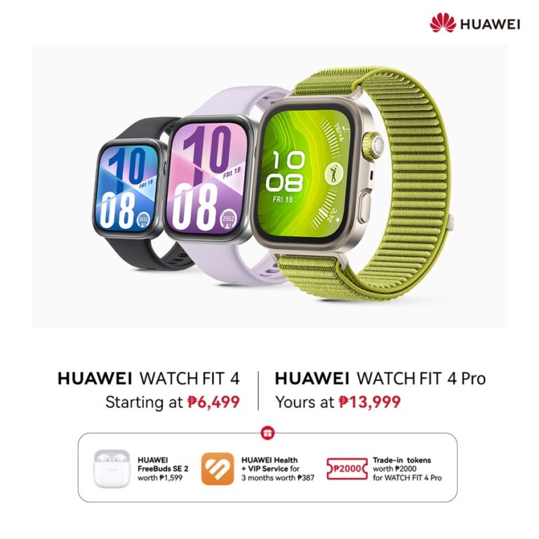 HUAWEI WATCH FIT 4 Series: Fuel your fitness with pro-level sports features 