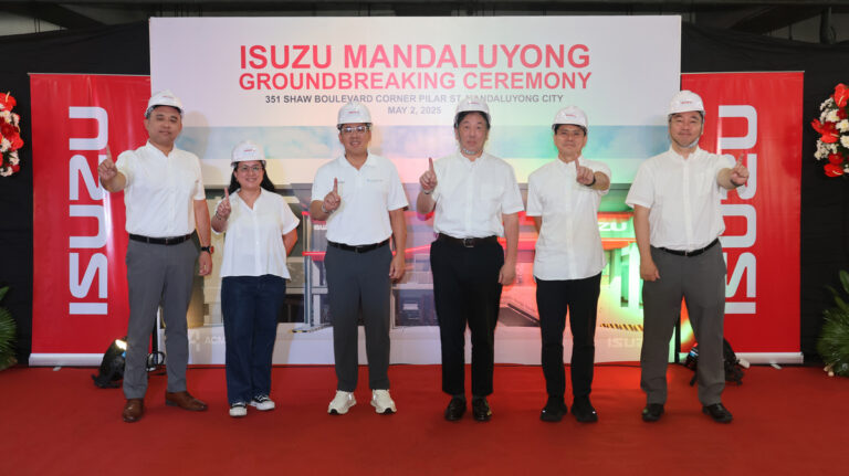 Isuzu Mandaluyong breaks ground for landmark 50th dealership of Isuzu PH