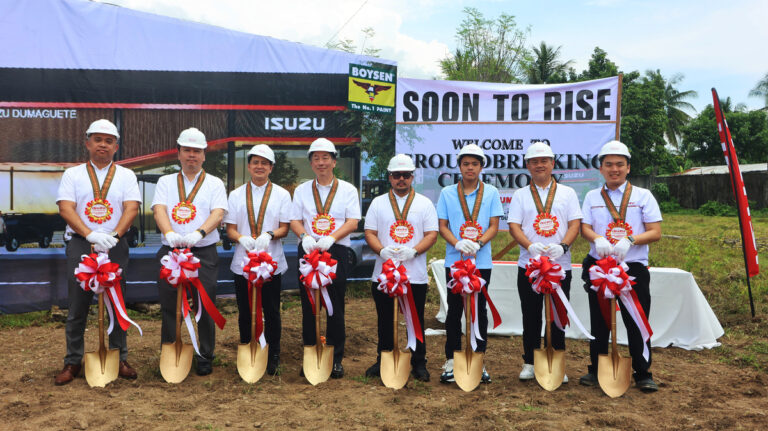 Bigger and better: Construction begins on new Isuzu Dumaguete facility