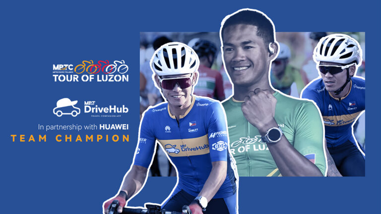 HUAWEI powers MPT DriveHub Cycling Team, Tour of Luzon overall winner