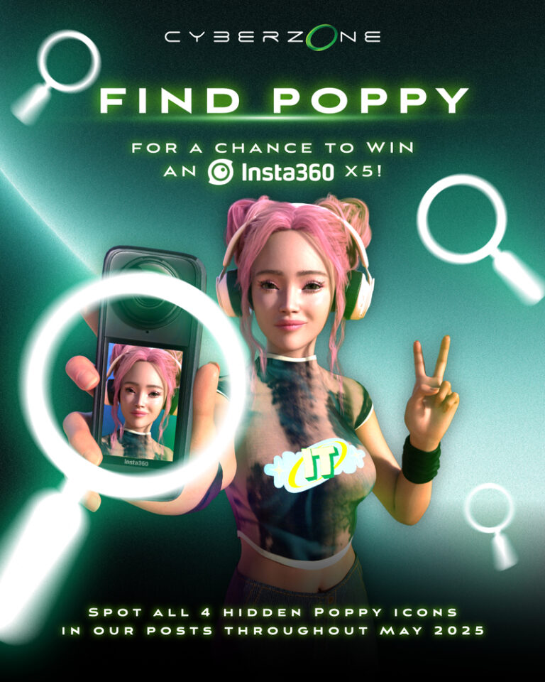 Cyberzone Gadget Hunt offers Insta360 X5 as grand prize