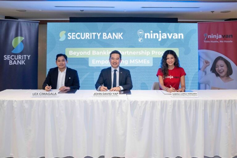 Ninja Van PH and Security Bank team up to empower growing businesses