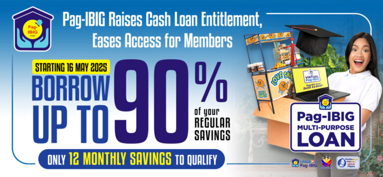 Pag-IBIG raises cash loan entitlement, eases access for members