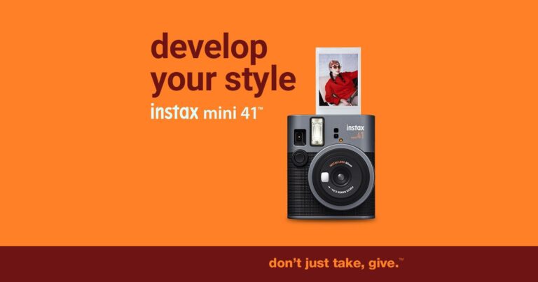 Fujifilm launches instax mini 41™, a new analog instant camera