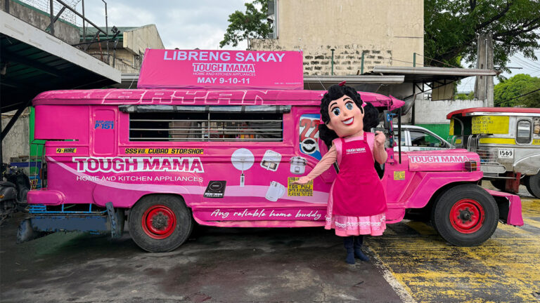 Tough Mama Appliances offers free jeepney rides to celebrate hardworking moms