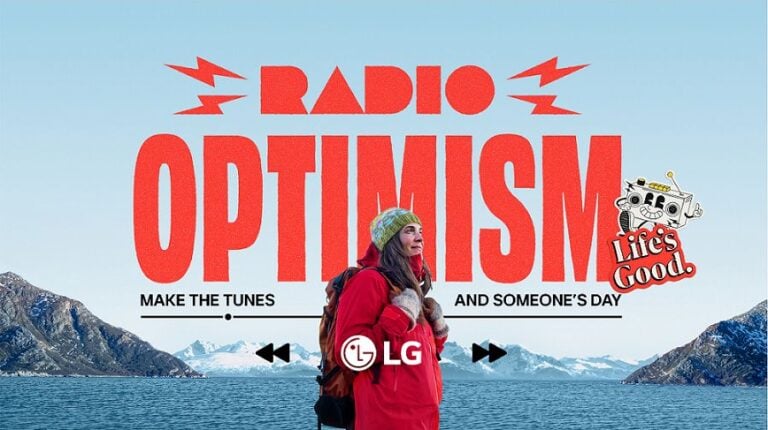 LG “Radio Optimism” campaign aims to spread “Life’s Good” message through music