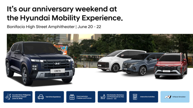 HMPH celebrates 3rd anniversary at the Hyundai Mobility Experience BGC