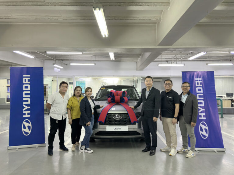 Hyundai Service raffle promo winner awarded a brand-new CRETA