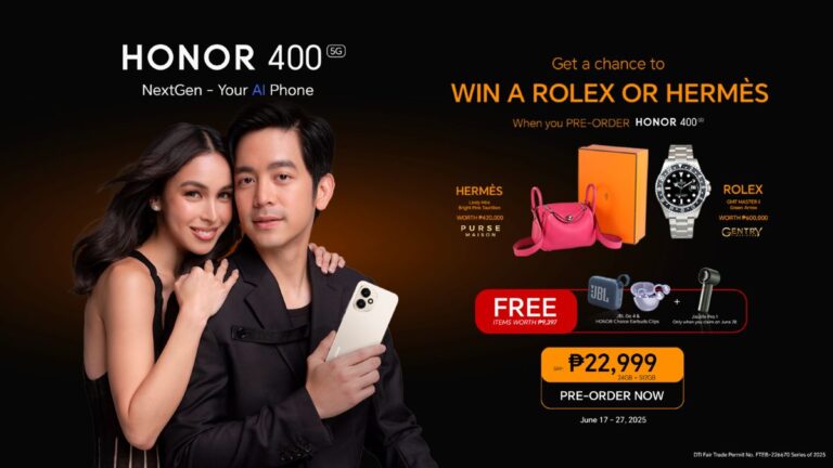 HONOR welcomes Julia Barretto and Joshua Garcia as the new faces of HONOR 400 5G!