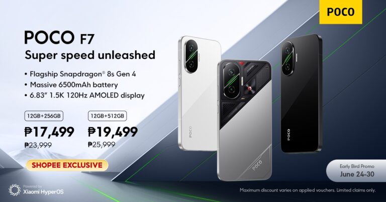 POCO F7: Futuristic design meets exceptional power