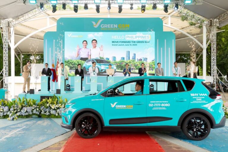 Green GSM launched as first electric taxi brand in PH 
