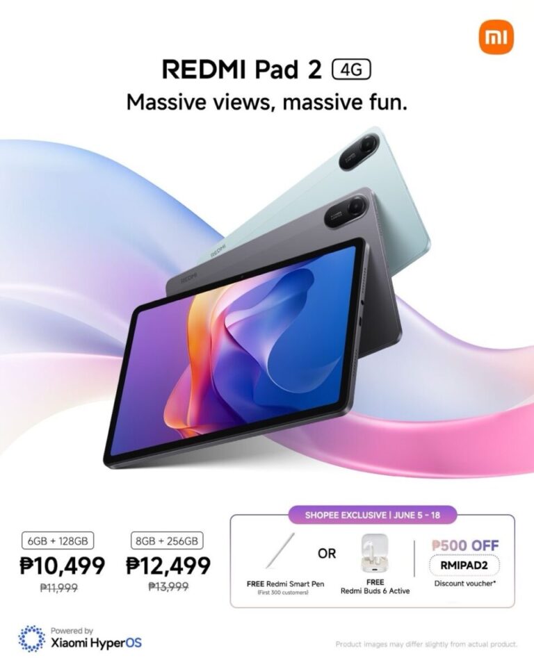 Xiaomi introduces Redmi Pad 2 4G: Immersive entertainment, now more vibrant than ever