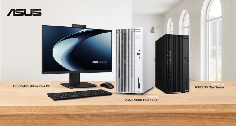 ASUS announces 2025 consumer desktops and AIO PCs