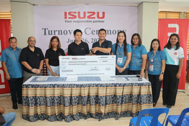 Isuzu PH backs mangrove rehabilitation efforts in Alaminos