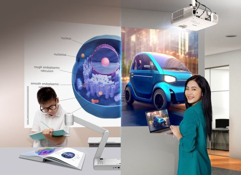 New Epson business projectors bring affordable, big-screen brilliance to learning and meeting spaces