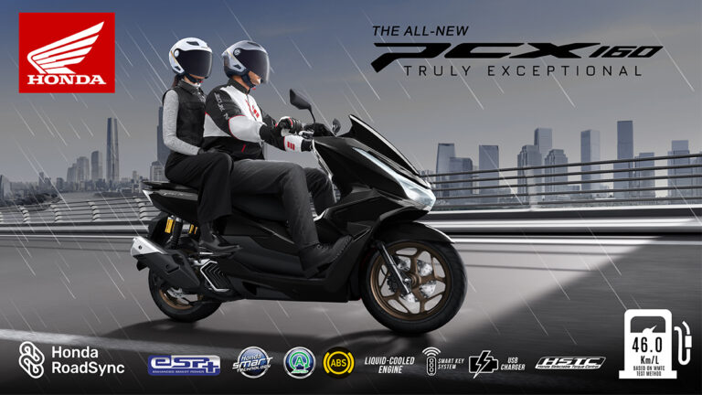 The All-New Honda PCX160: An all-weather ride