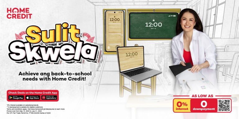 Last-minute back-to-school shopping made easy with Home Credit’s gadget deals