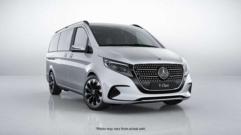 Mercedes-Benz V-Class Elegance: Designed for business and family travel