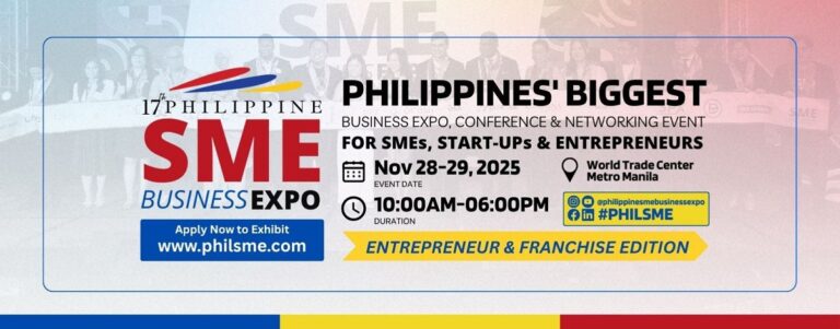 Franchise and business brands invited to exhibit at 17th PHILSME Expo