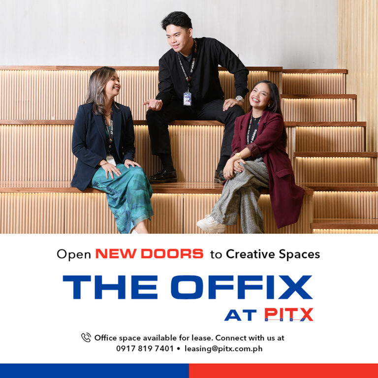 The OFFIX at PITX offers an affordable, accessible office hub