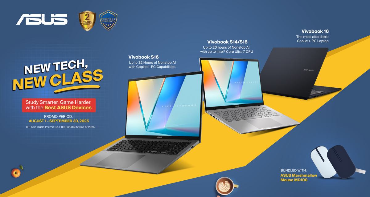 Get the best deals with this special back-to-school promo Asus