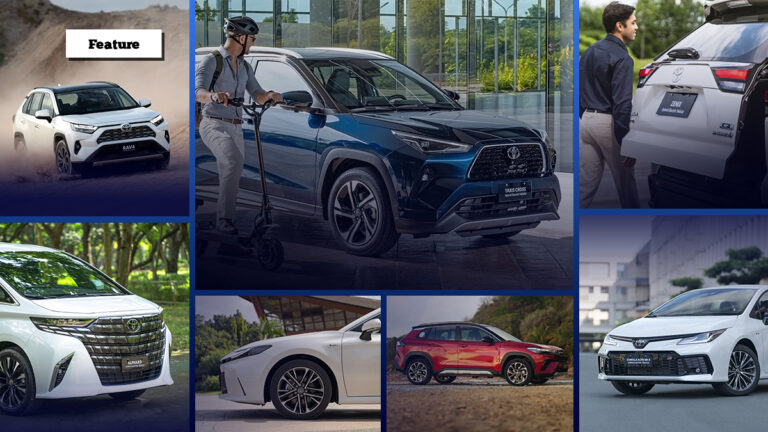 Experience sustainable mobility with Toyota electrified vehicles