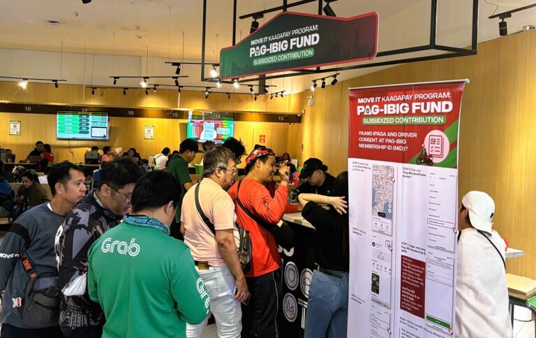 MOVE IT brings social protection closer to moto-taxi riders, subsidizes Pag-IBIG contributions