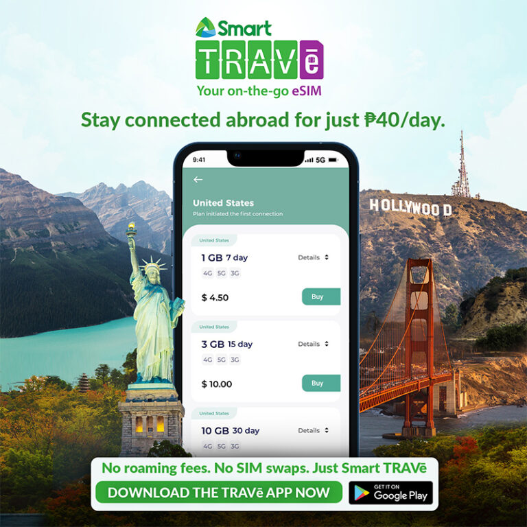 Smart Travē App makes eSIM connectivity easier and more affordable in over 80 overseas destinations