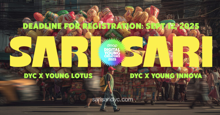 DMAP SARI-SARI DYC 2025 competition for young creatives