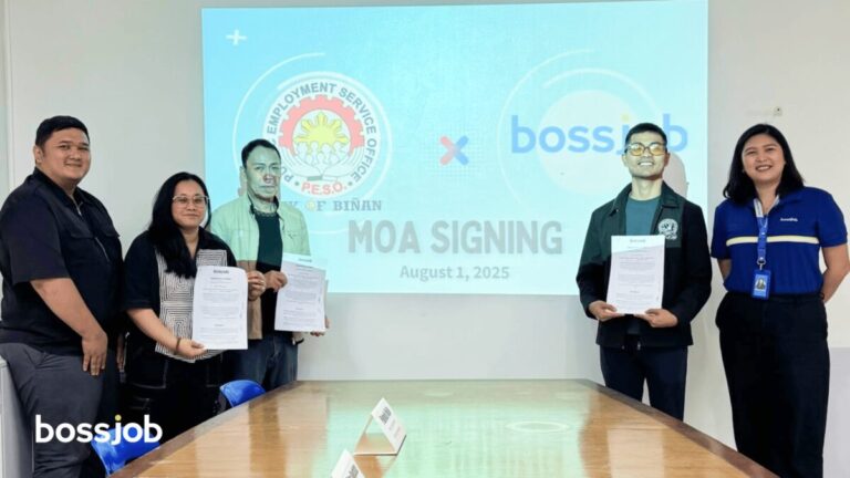 Bossjob strengthens ties with government and schools to empower Filipino talent