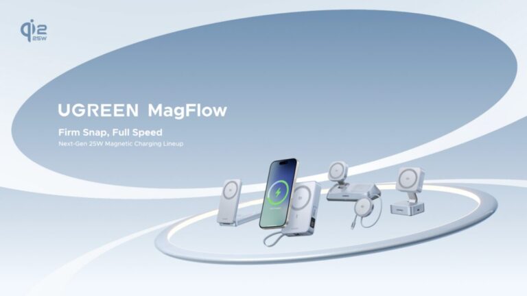 New UGREEN MagFlow Qi2 25W lineup delivers faster magnetic charging