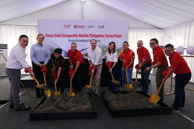 Coca-Cola Europacific Aboitiz to build new Tarlac manufacturing plant at TARI Estate