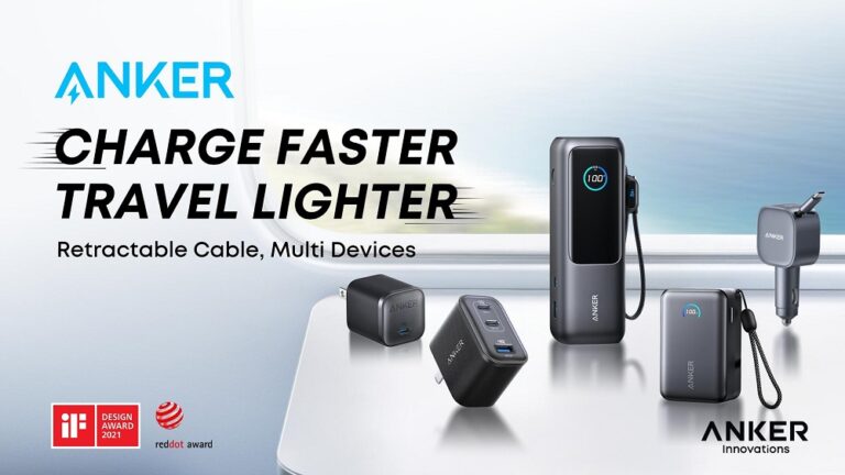 Anker Ultimate Portability Line—high speed chargers and powerbanks