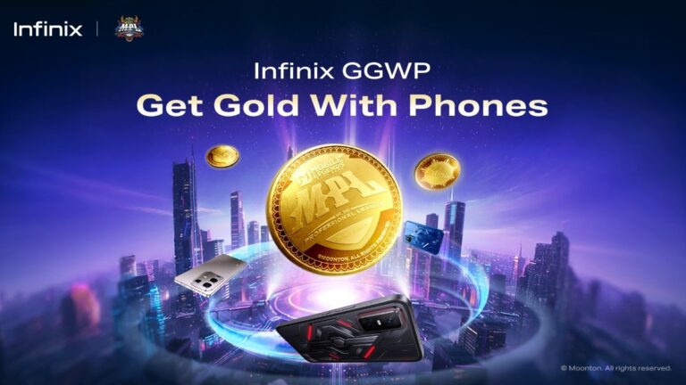 Infinix GGWP promo offers Mythic Gold Coin for lucky winners