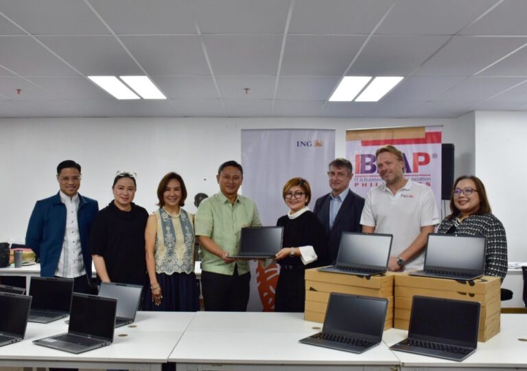 ING Hubs PH donates laptops to DepEd in partnership with IBPAP