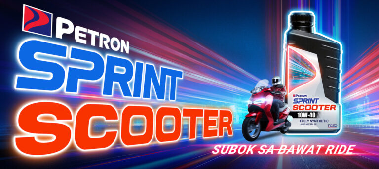 Petron introduces new Sprint Scooter Oil —“Subok Sa Bawat Ride”