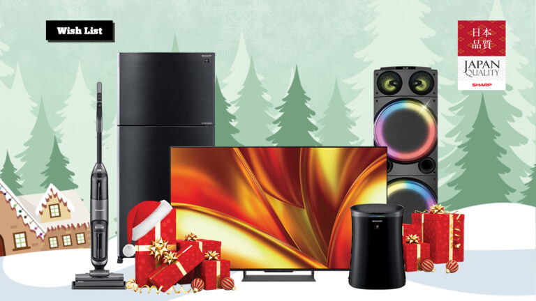 Have a sharper Christmas with SHARP