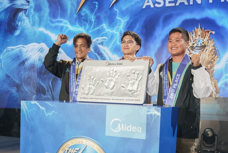Filipino AC installers dominate 2025 Midea  Club ASEAN Finals