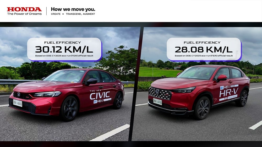 Honda Civic and HR-V hybrid variants achieve new fuel-efficiency records at 2025 DOE Fuel EcoRun 