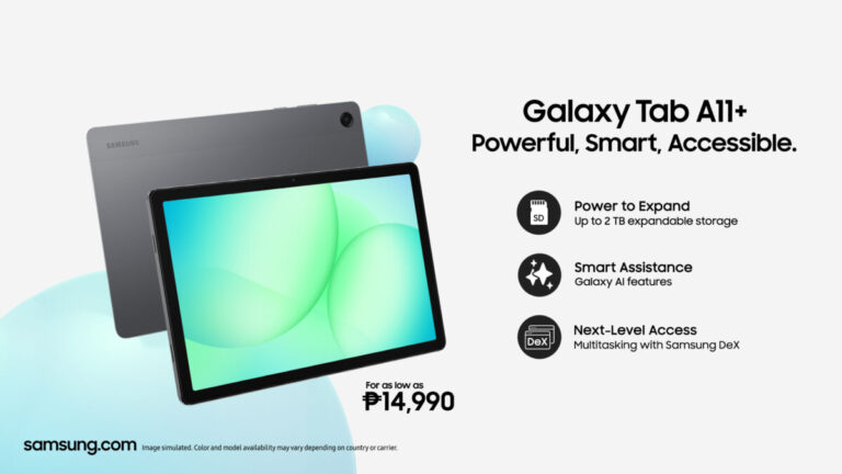 A smarter, sleeker, brighter year with the new Galaxy Tab A11+