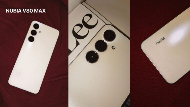 nubia V80 Max Review