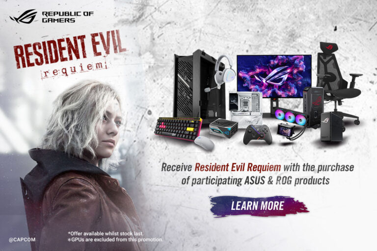 ASUS ROG announces exclusive Resident Evil Requiem game bundle promotion 