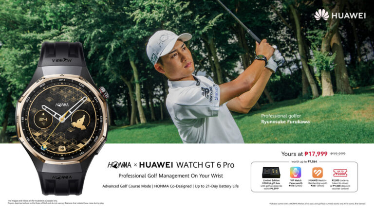 HONMA x Huawei Watch GT 6 Pro: Luxury craftsmanship meets pro-level golf intelligence