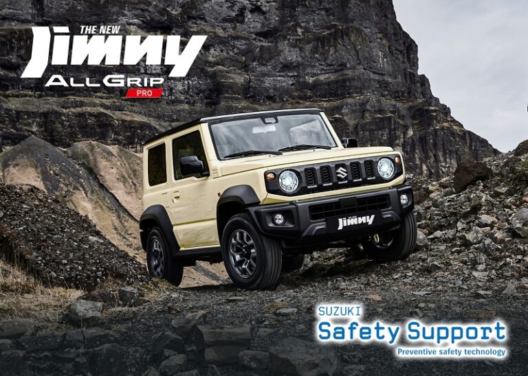 Iconic Jimny 4×4 gets smarter with Suzuki Safety Support
