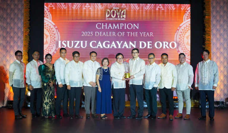 Isuzu Philippines honors top-performing dealers at 2025 Dealer of the Year Awards